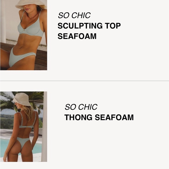 Seafoam bikini - Picture 4 of 4